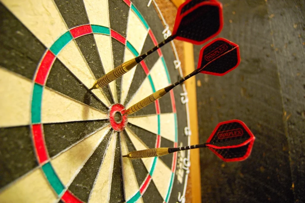 Accuracy and Precision of Measuring Instruments-Dartboard